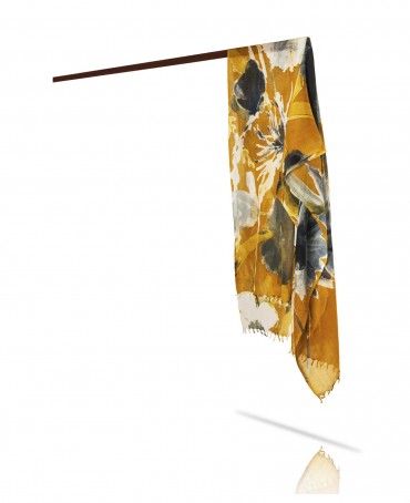 Палантин Женский W40-LA.PEINTURE/JAUNE